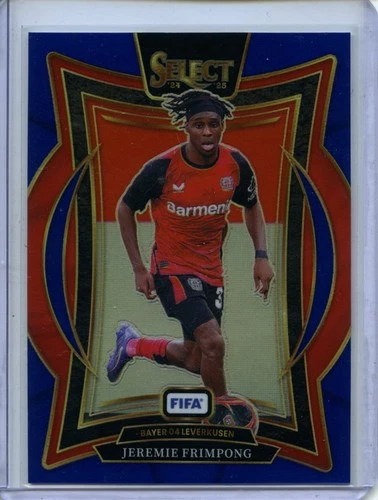 Jeremie Frimpong 2024 Panini Select Terrace Blue