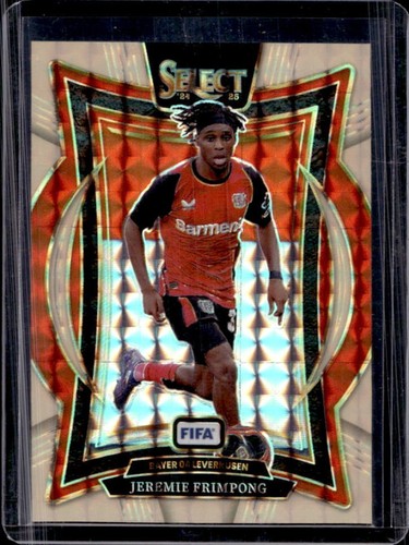 Jeremie Frimpong 2024 Panini Select Terrace Orange Fluorescent /125