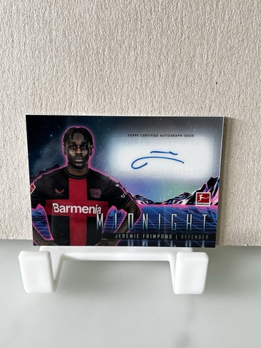Jeremie Frimpong 2023 Topps Midnight