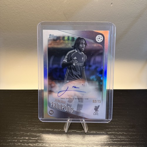 Jeremie Frimpong 2025 Topps UCC /75