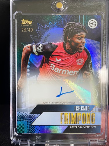 Jeremie Frimpong 2024 Topps UCC Gold /49