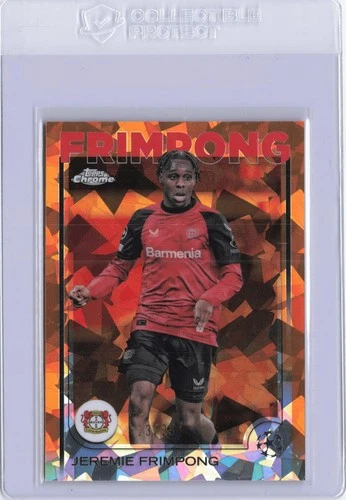Jeremie Frimpong 2024 Topps UCC Sapphire Orange /25