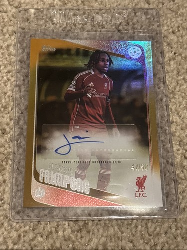 Jeremie Frimpong 2025 Topps UEFA Club Competitions /50