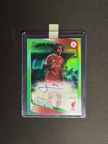 Jeremie Frimpong 2026 Topps UEFA UCC Flagship /99