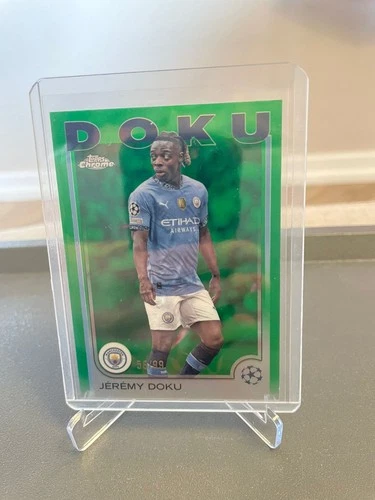 Jeremy Doku 2024 Topps Chrome /99