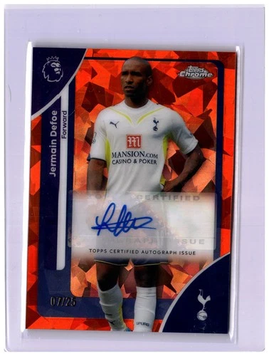 Jermain Defoe 2025 Topps Chrome Sapphire /25
