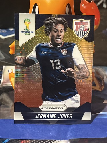 Jermaine Jones 2014 Panini Prizm FIFA World Cup Rosso e Giallo Prizm
