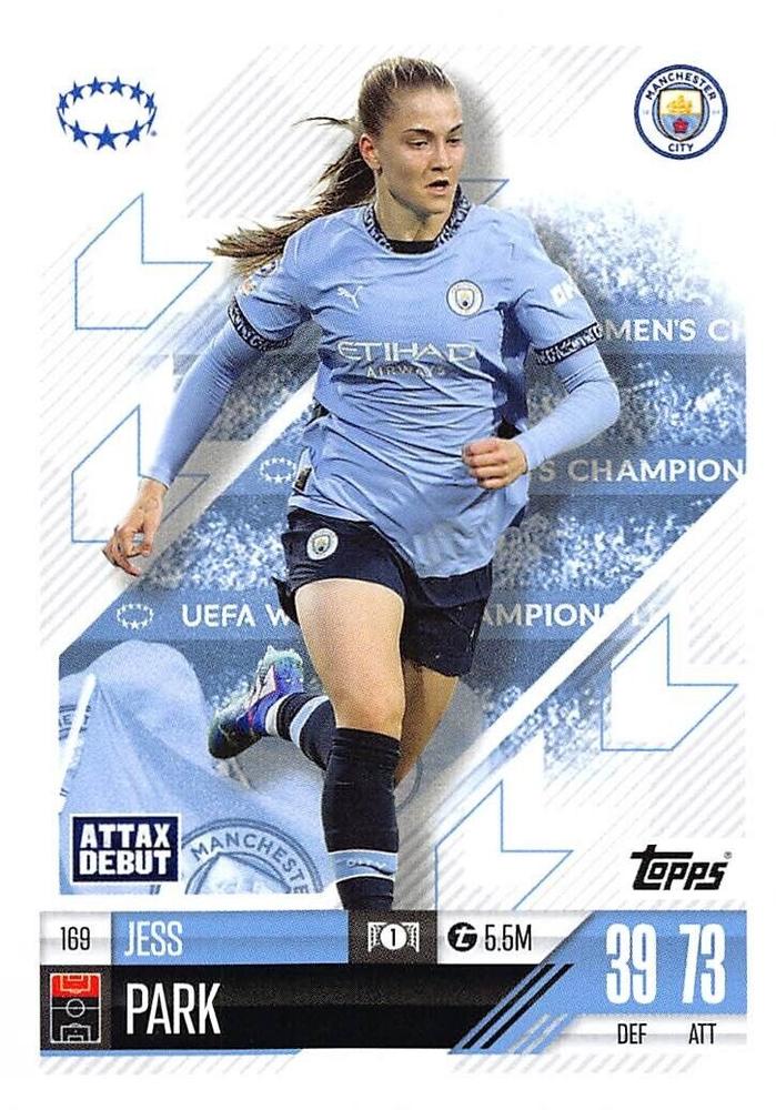 Jess Park 2024 Topps Match Attax UEFA Club Competitions Extra