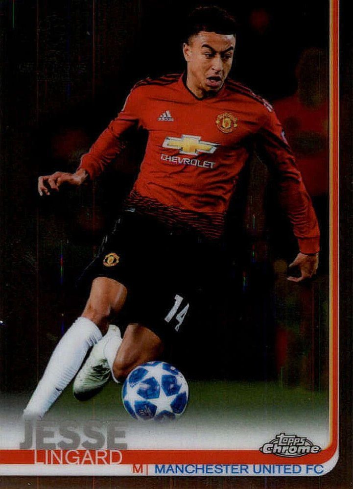 Jesse Lingard 2018 Topps Chrome UCC 46