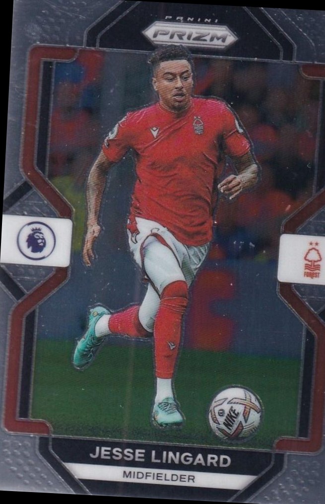 Jesse Lingard 2022 Panini Prizm Premier League 30