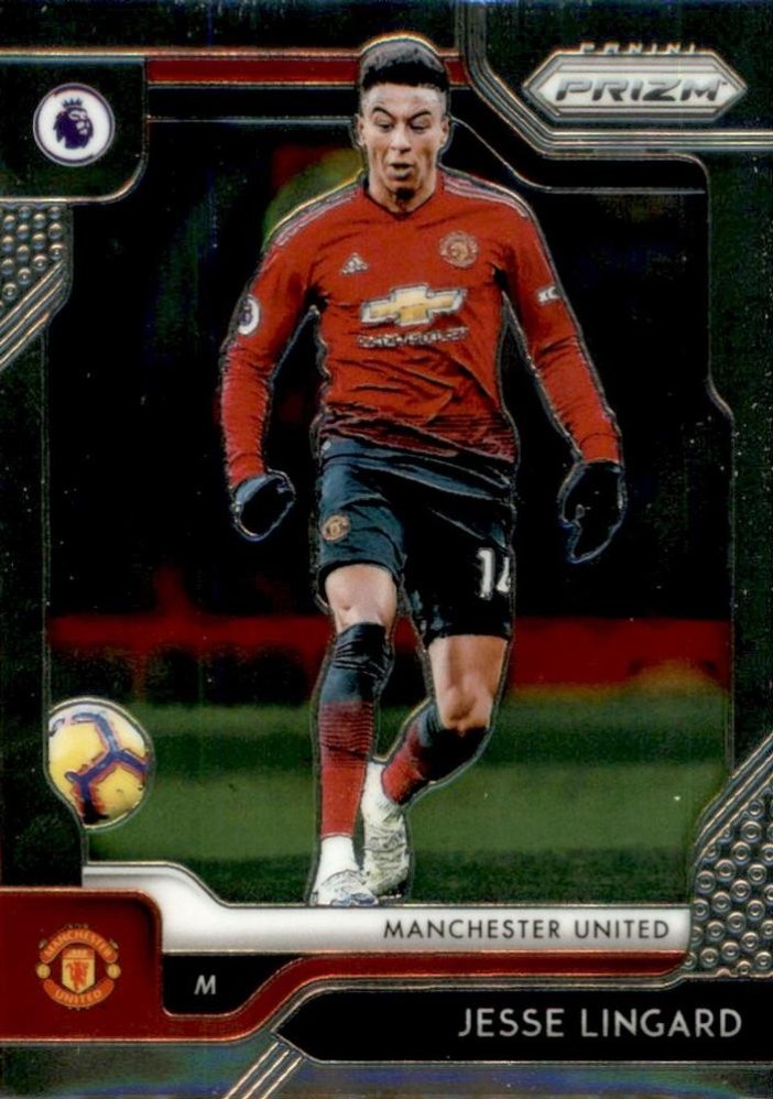 Jesse Lingard 2019 Panini Prizm Premier League 58