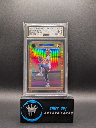 Jessica Alba 2023 LEAF Pro Set Gold /199
