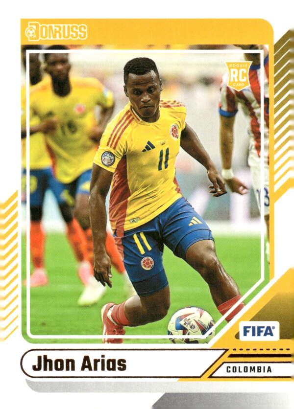Jhon Arias 2024 Panini Donruss