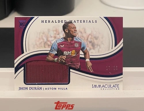 Jhon Duran 2023 Panini Immaculate /25