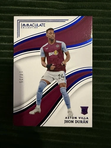 Jhon Duran 2024 Panini Immaculate Blue /25