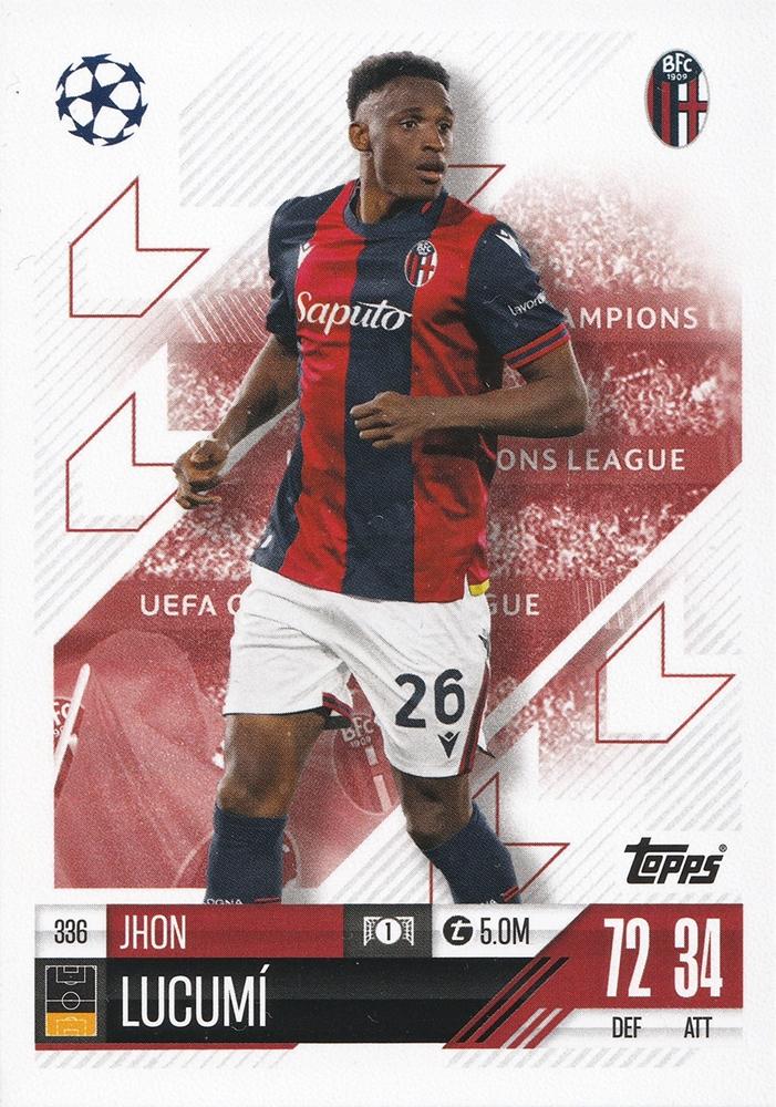Jhon Lucumi 2024 Topps Match Attax UEFA Club Competitions