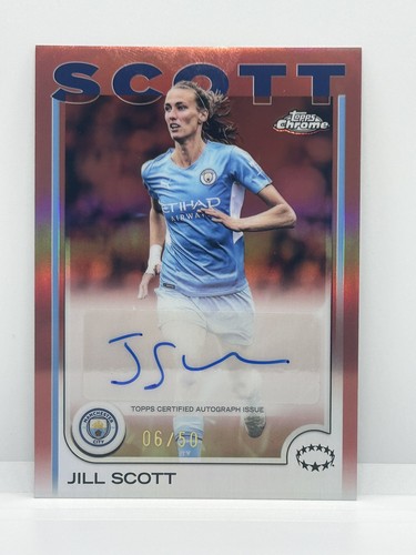 Jill Scott 2024 Topps Chrome /50