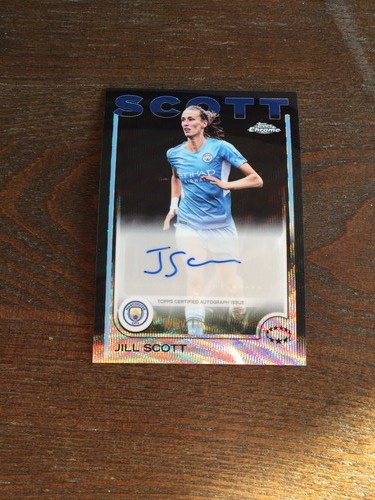 Jill Scott 2024 Topps Chrome Black /10