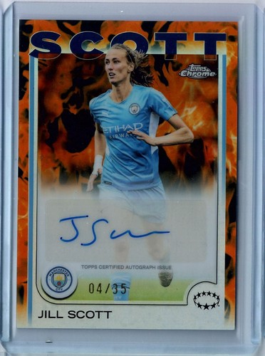 Jill Scott 2024 Topps Chrome Inferno /35