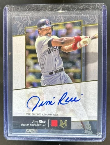 Jim Rice 2024 Topps Museum Gold /25