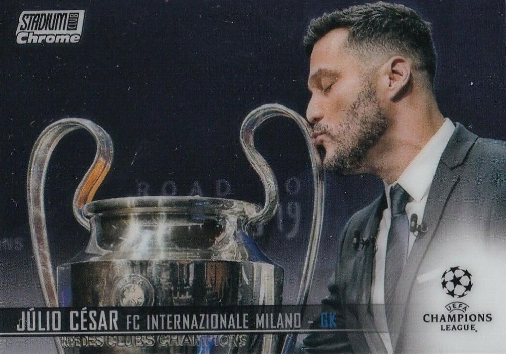 Júlio César 2020 Topps Stadium Club Chrome UEFA 47