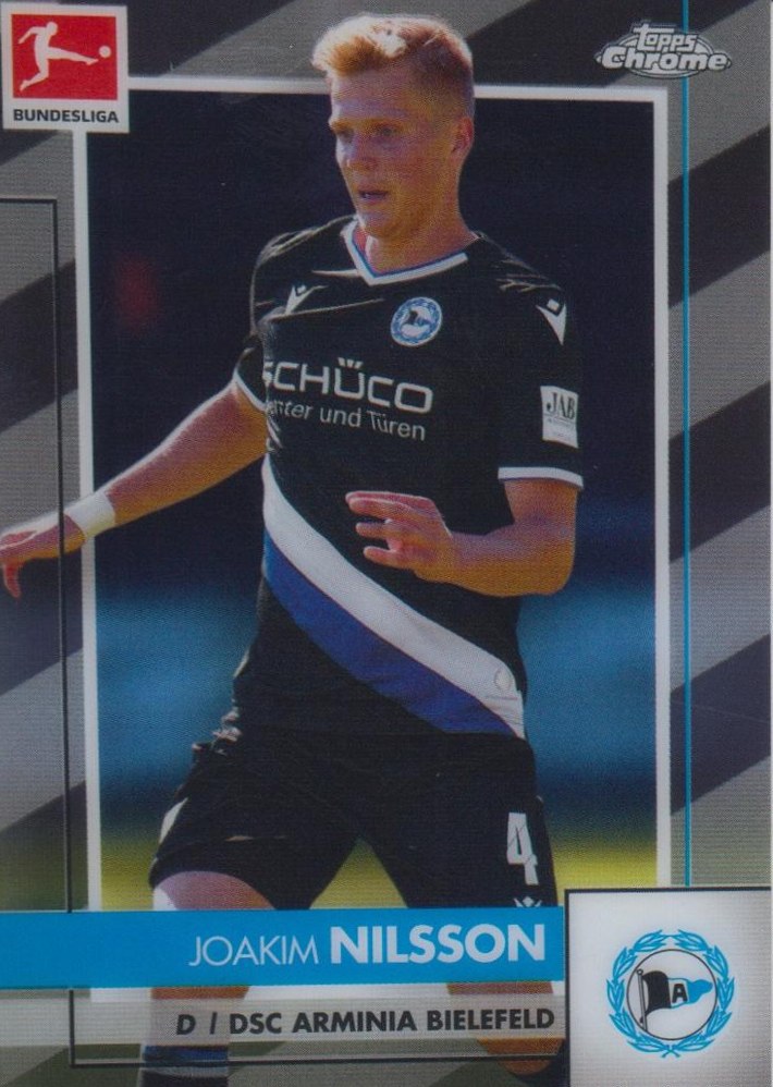 Joakim Nilsson 2020 Topps Chrome Bundesliga 20