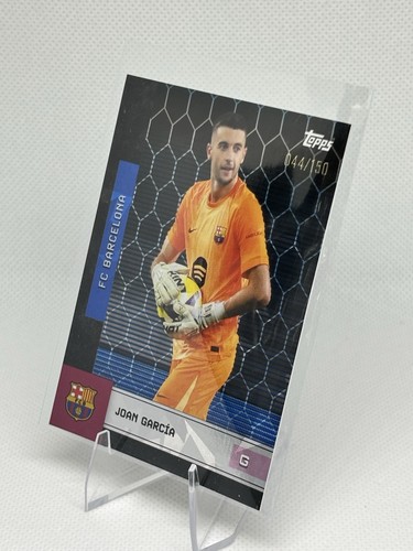 Joan Garcia 2025 Topps FC Barcelona Team Set Blue /150