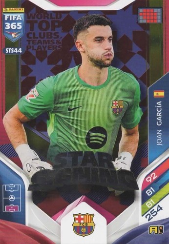 Joan Garcia 2026 Panini FIFA 365