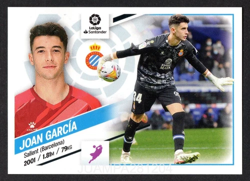Joan Garcia 2022 Panini La Liga Santander