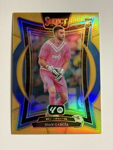 Joan Garcia 2024 Panini Select True Gold Prizm /10