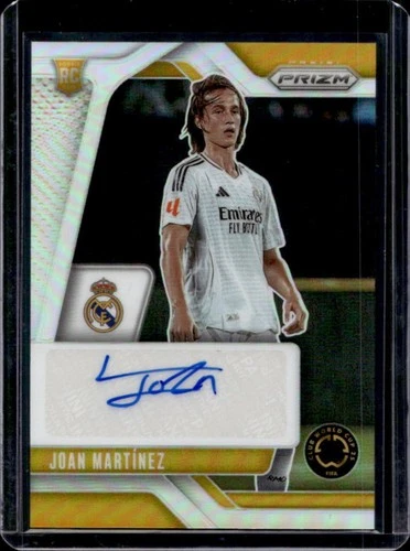 Joan Martinez Firme 2025 Panini Prizm FIFA Club World Cup Argento /99
