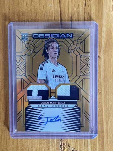 Joan Martinez 2024 Panini Obsidian Gold Flood /10