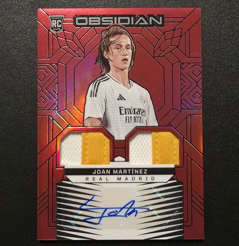 Joan Martinez 2024 Panini Obsidian Red Flood /10