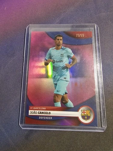 Joao Cancelo 2024 Topps Barcelona Pink Foil /99