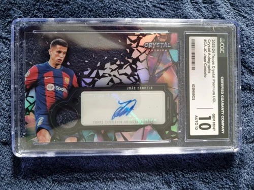 Joao Cancelo 2023 Topps Crystal Premium UEFA