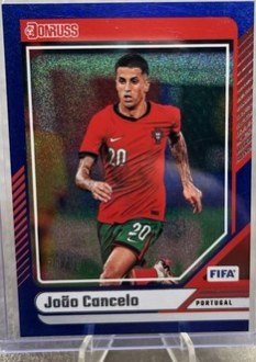 Joao Cancelo 2024 Panini Donruss FIFA Blue /49