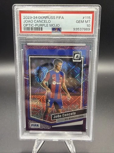 Joao Cancelo 2023 Panini Donruss FIFA Purple /25