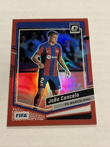 Joao Cancelo 2023 Panini Donruss Soccer Optic Red Prizm /299