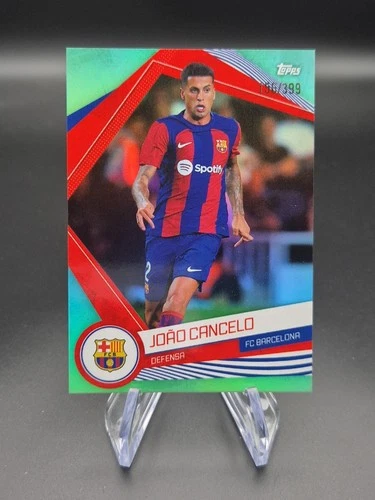 Joao Cancelo 2024 Topps FC Barcelona Fan Set Parallelo /399