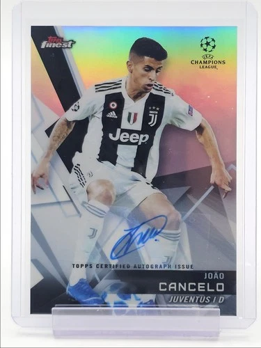 Joao Cancelo 2018 Topps Finest Refractor