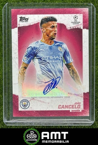 Joao Cancelo 2021 Topps Gold X Pink /10