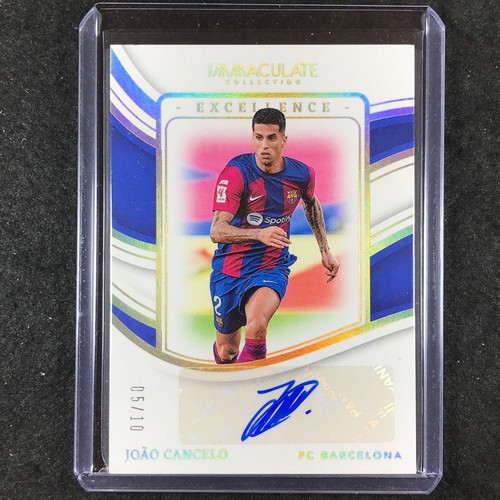 Joao Cancelo 2023 Panini Immaculate Soccer Gold /10