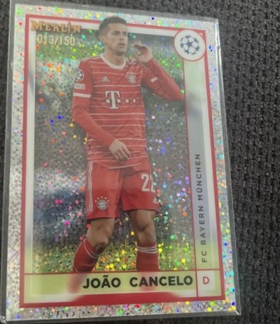 Joao Cancelo 2022 Topps Merlin Chrome /150