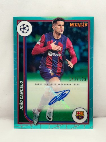 Joao Cancelo 2023 Topps Merlin Chrome /199