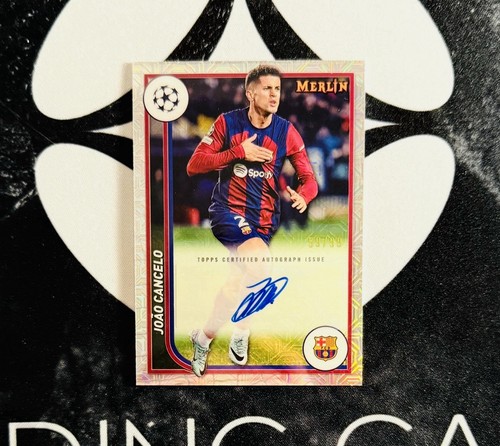 Joao Cancelo 2023 Topps Merlin Chrome /99