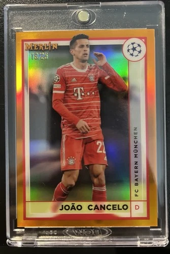 Joao Cancelo 2022 Topps Merlin Chrome Refractor /25