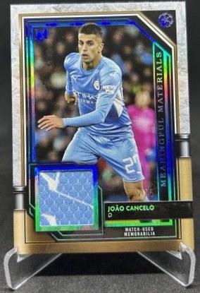 Joao Cancelo 2021 Topps Museum Collection /75