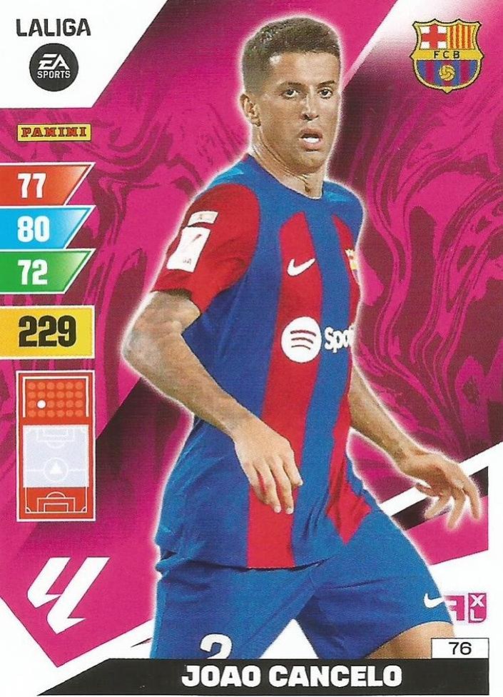 Joao Cancelo 2023 Panini Adrenalyn XL La Liga