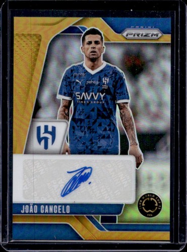 Joao Cancelo 2025 Panini Prizm FIFA Club World Cup Gold /10