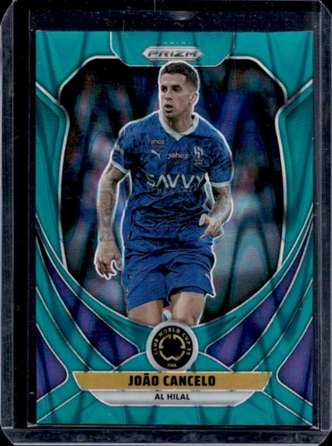 Joao Cancelo 2025 Panini Prizm FIFA Club World Cup Teal Seismic /49